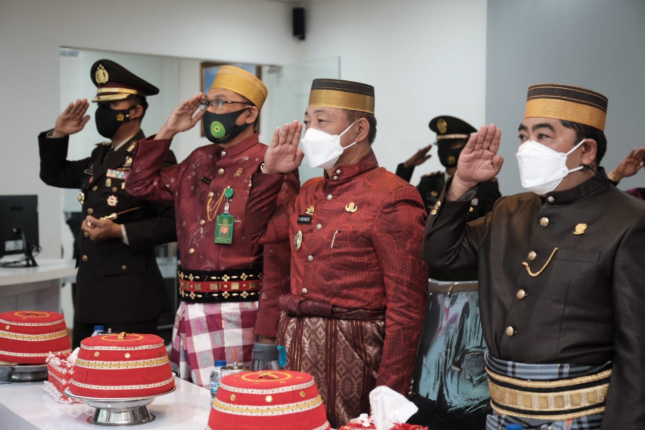 Hari Lahir Pancasila 2021, Wakil Bupati Gowa Ajak Perkokoh Persatuan untuk Bangun Bangsa